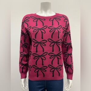 Bow Pattern Sweater